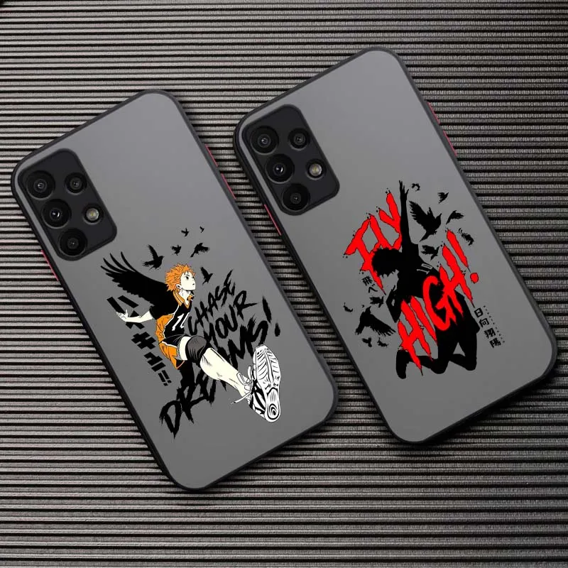 Volleyball Boy Haikyuu Cover For Samsung Galaxy A25 A24 A20 A16 A15 A14 A13 A12 A11 A17 A06 A05 A04 A23 A22 A21S Phone Case