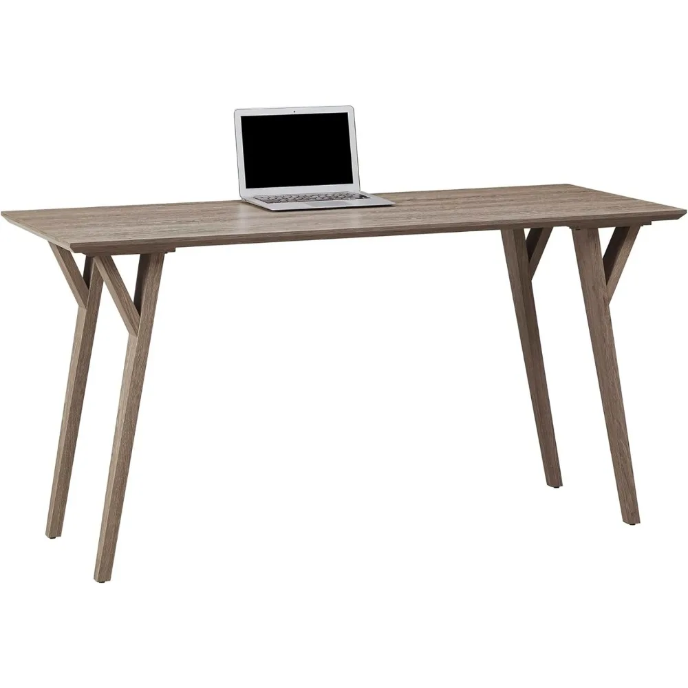 Realspace ®   Trezza 60" mit Schreibtisch, helle Eiche