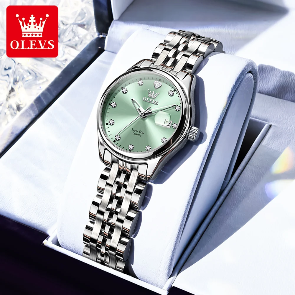 

OLEVS 5649 Elegant Women’s Watches Calendar Luxury High Quality Female Watches Waterproof Ladies Quartz Wristwatch