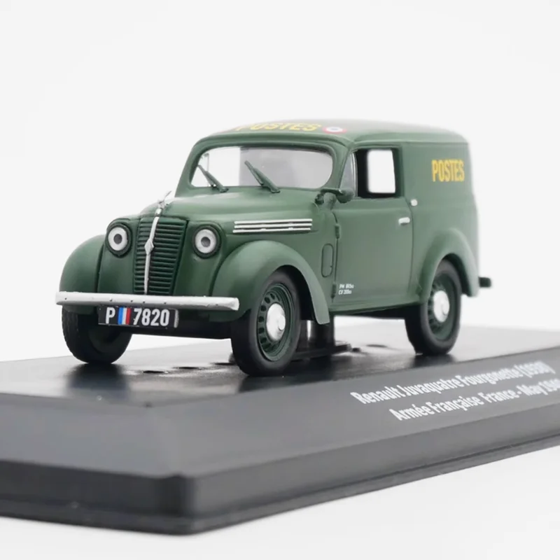 

IXO литой под давлением масштаб 1:43 сплав Juvaquatre Fourgonette модель военного автомобиля моделирование коллекция игрушек подарок статический дисплей