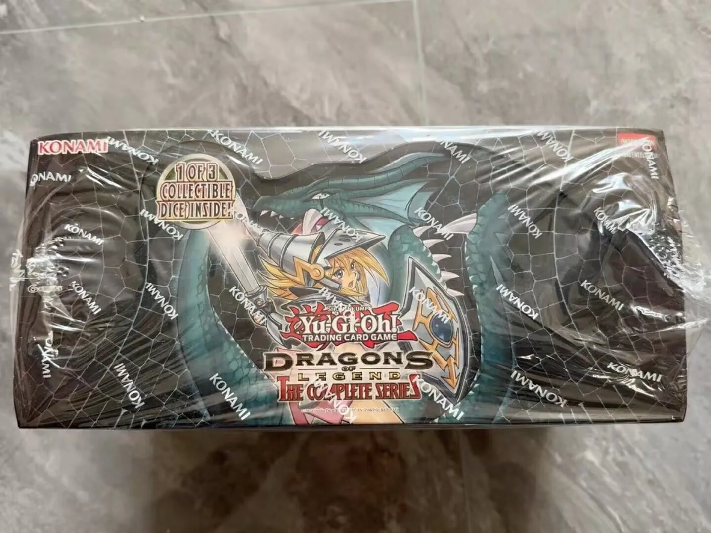 

Yugioh KONAMI Duel Monsters TCG Dragon's Legend THE Complete Series English 1st Edition Collection Sealed Booster Big Box