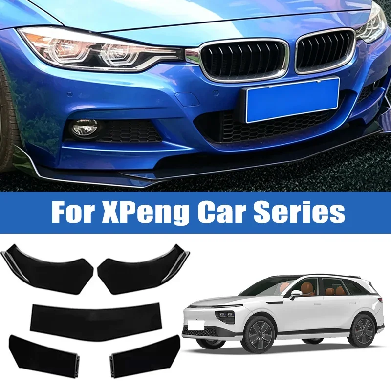 

5pcs Upgraded Front Bumper Shovel with Stepped Design High-Quality ABS Material Car Accsesories For XPeng P5 P7 P7+ G3 G6 G9 X9