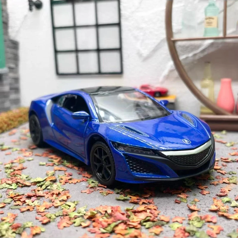 

MaKeda 1:36 Honda Acura NSX Super Sports Car Collection Model Scale Licensed Alloy Metal Diecast For Pull Back Toys F326