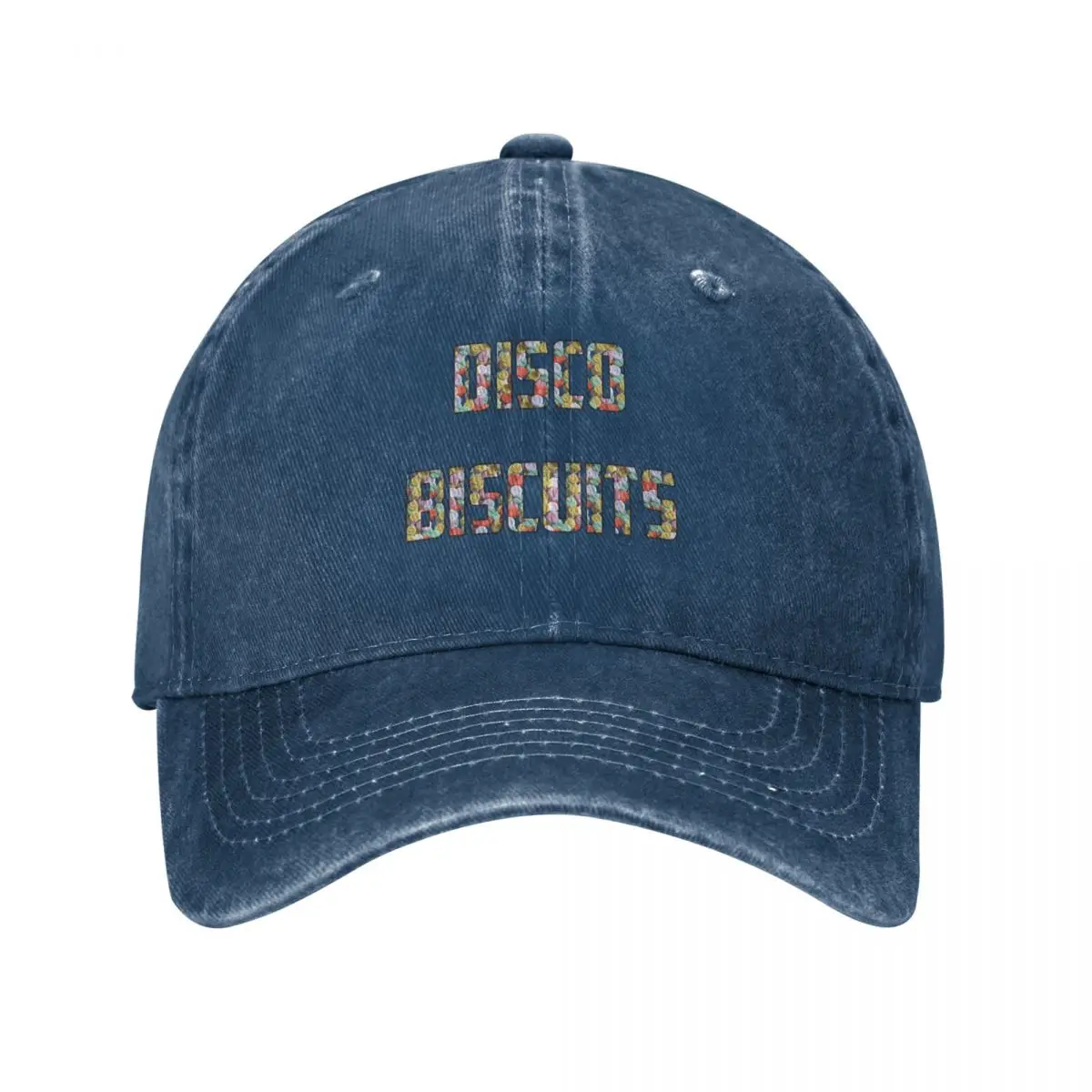 DISCO BISCUITS 2.0 Baseball Cap Vintage Uv Protection Solar Hat Man Women's