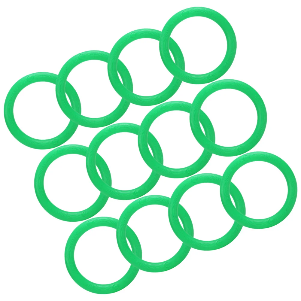 12 قطعة عرض الفواكه حامل حلقي عدم الانزلاق حامل البطيخ المستديرة لسوبر ماركت Cantaloupe تحديد قاعدة كرة السلة هوب ديكور