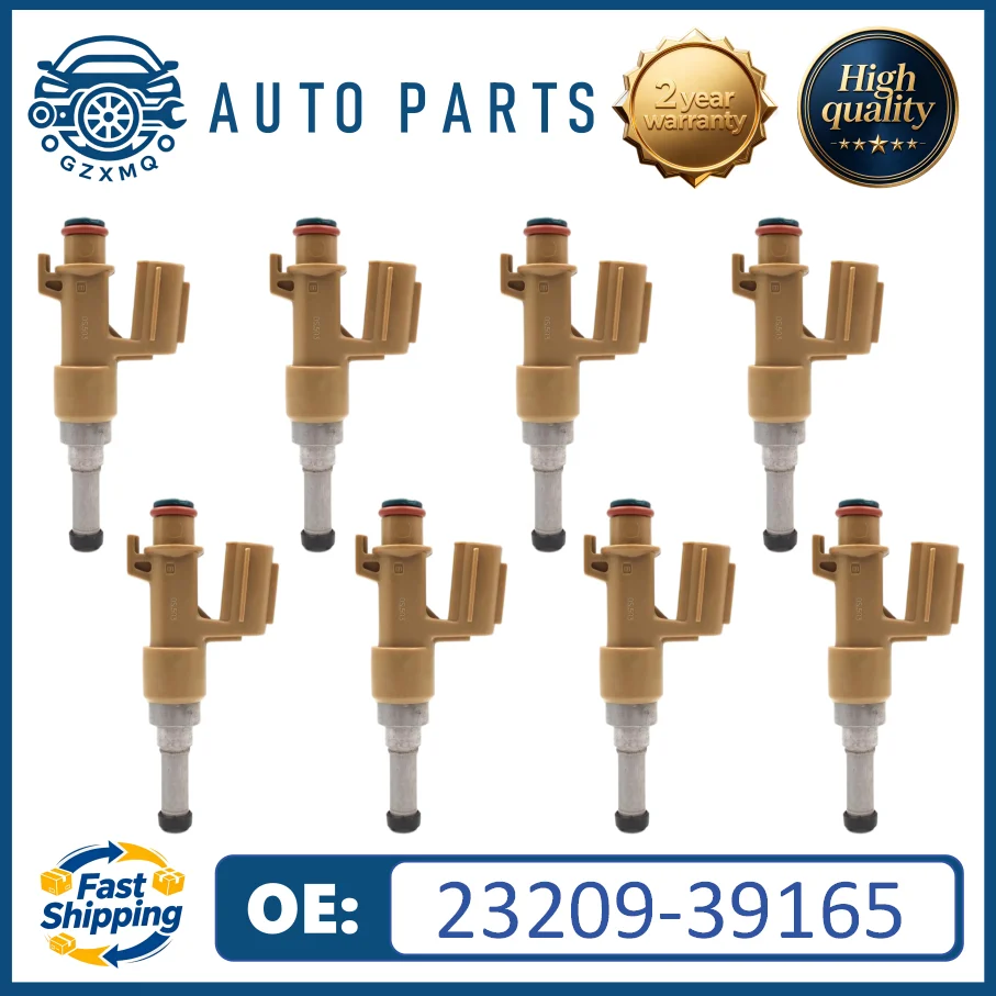 8pcs 23209-39165 Fuel Injectors For Toyota Tundra Sequoia 5.7L V8 23250-38040 23209-09150 23250-0S020 23209-0S020