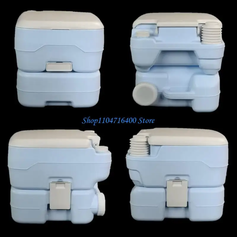 y1gd Manual Wash Transportable Toilet 10L Leak Resistant Exemplary For Boats RVs Camp