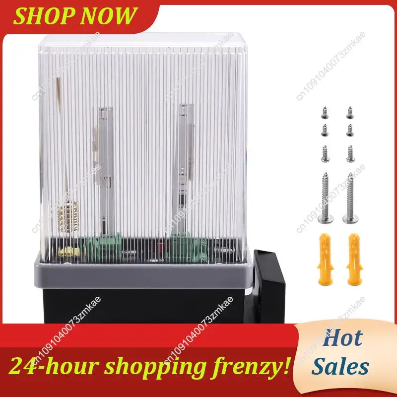 Daily Sale Security Protection Led Flash Blinking Strobe Warning Light 12V-265V AC DC Gate Door Lamp