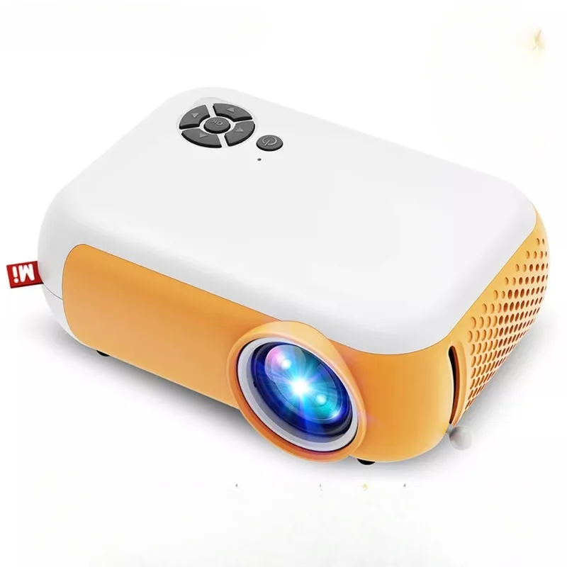 Projector projector home ultra high definition family bedroom 110v universal HDMI input screen projection mobile phone ps4ps5