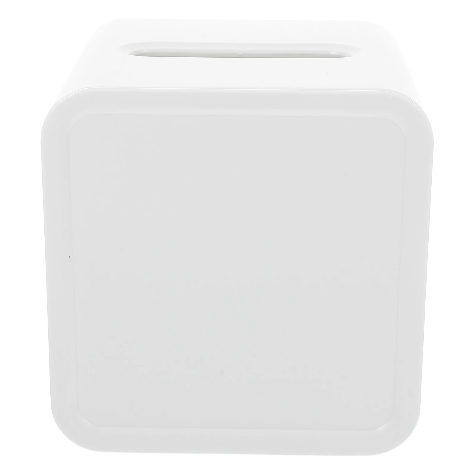 

Roll Paper Box Square Plastic Tissue Holder Large Capacity Bathroom Napkin Storage Organizer Square Tissue Box