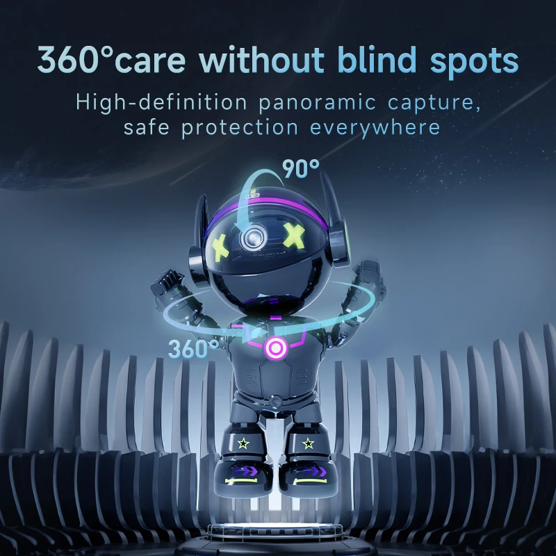 1080P Smart Astronaut Robot IP Camera 5G Wifi 360° AI Track Security Surveillance Night Vision Home Security Baby Pet Monitor