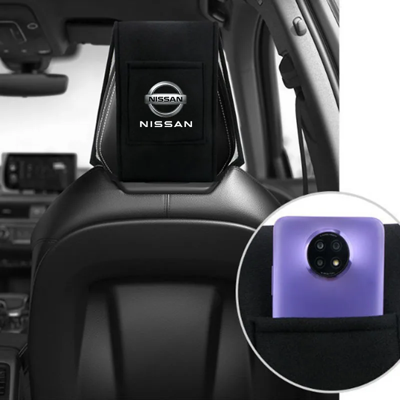 Seggiolino auto poggiatesta federa antipolvere accessori Anti-sporco per Nissan murano Navara Qashqai x-trail Patrol NV200 note Frontier