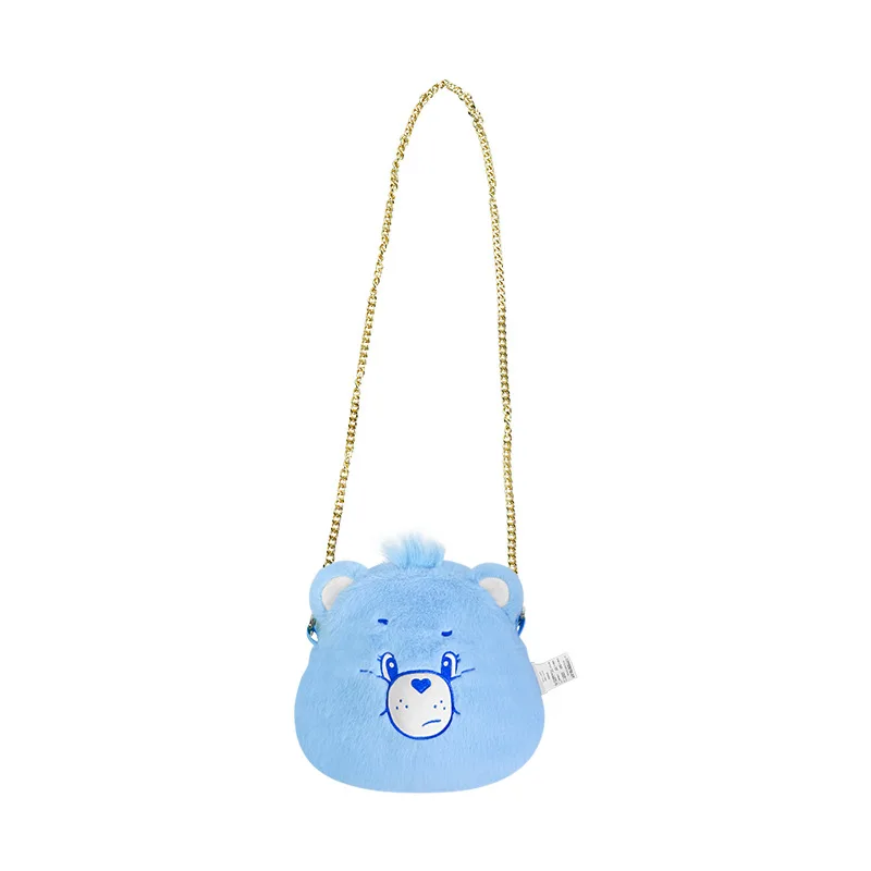 

Miniso Genuine Carebears Care Bear Plush Bag Girls Mobile Phone Chain Bag Collection Gift Children's Birthday Gift ChristmasGift