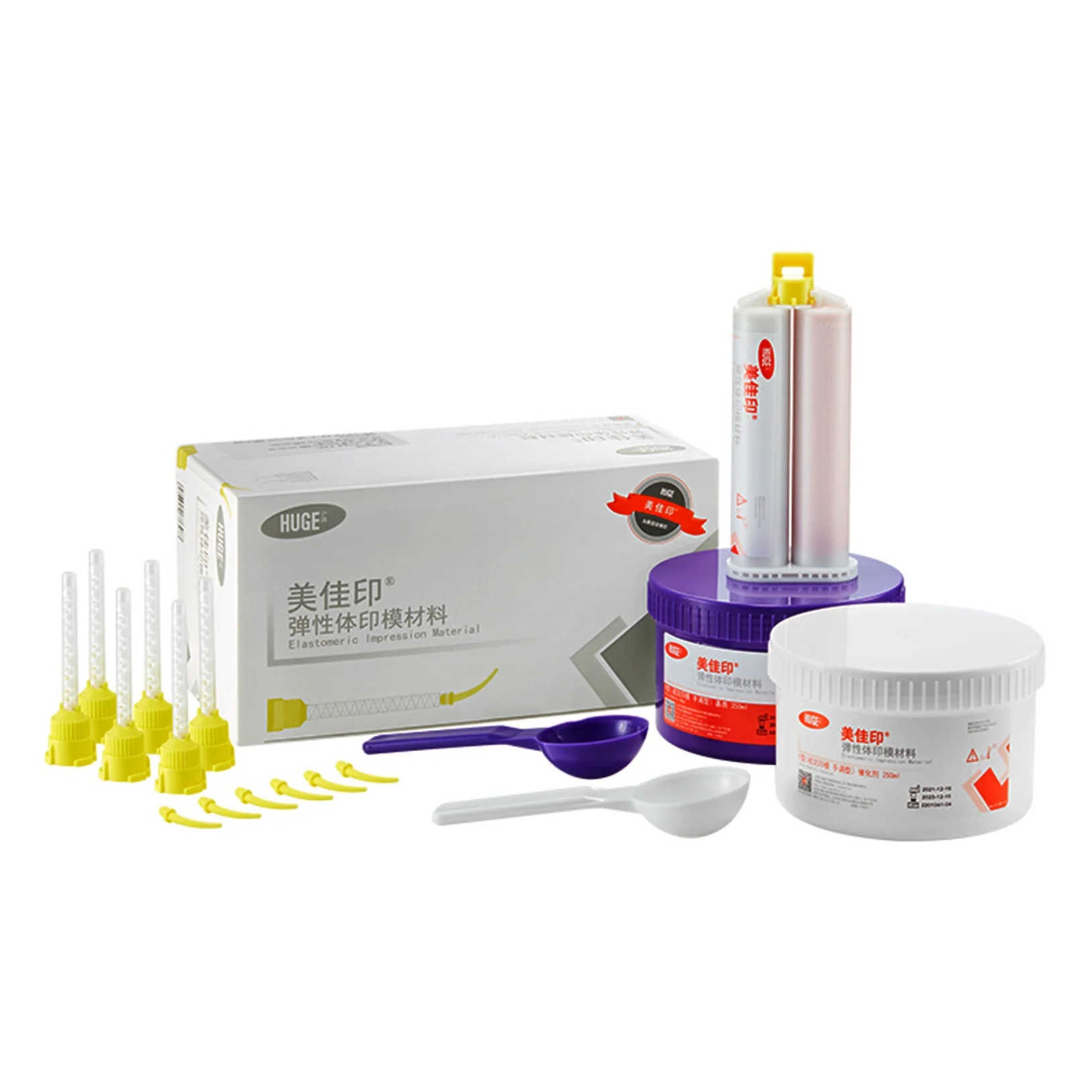 

Стоматологический эластомерный материал для нмпрессии Силиконовая резина Комбинация B/Эластомерный оттискный материал O Тип +3