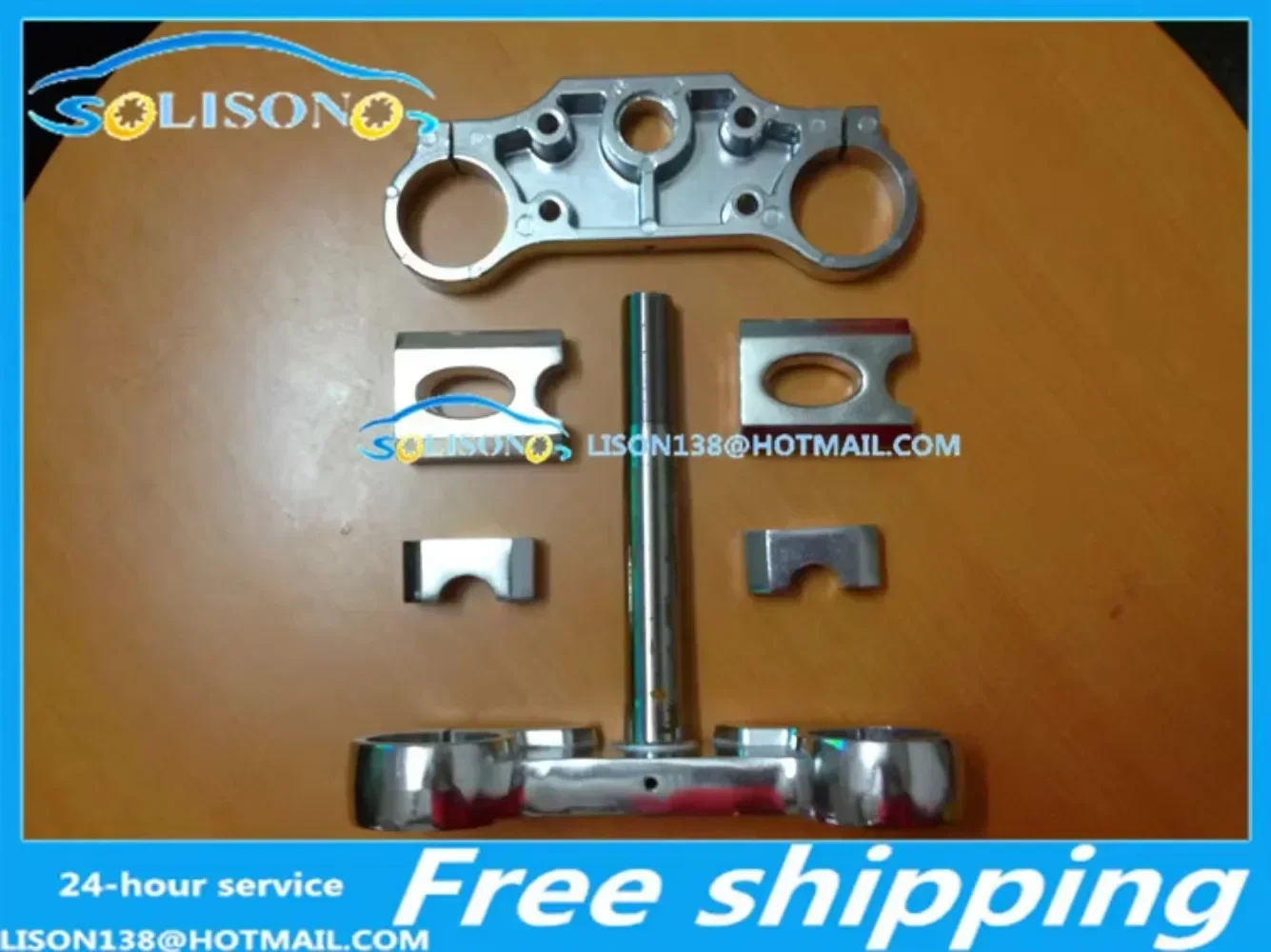 

1set FOR Kawasaki Motocross for Small High Saiaboluo Direction Up and Down Even Inverted Damping Plate Briquetting