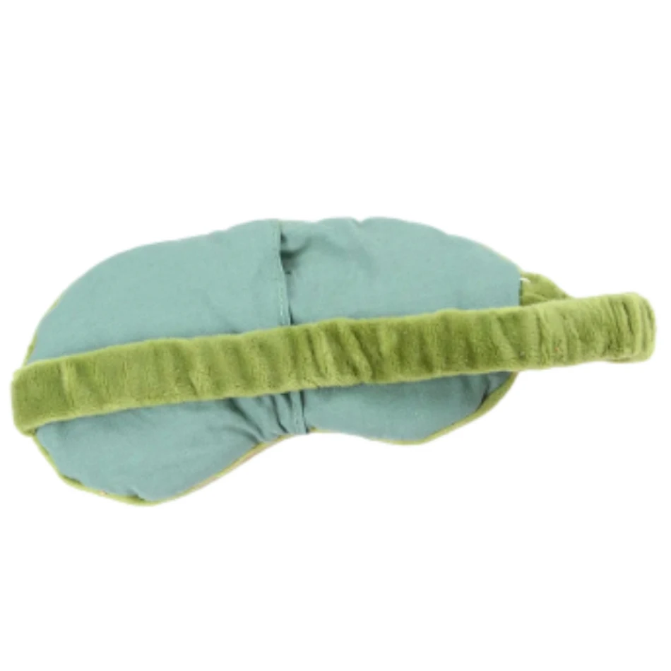 3D Sad Frog Sleep Mask Natural Sleeping Eyeshade Cover Shade Eye Patch Women Men Soft Portable Blindfold Travel Eyepatch