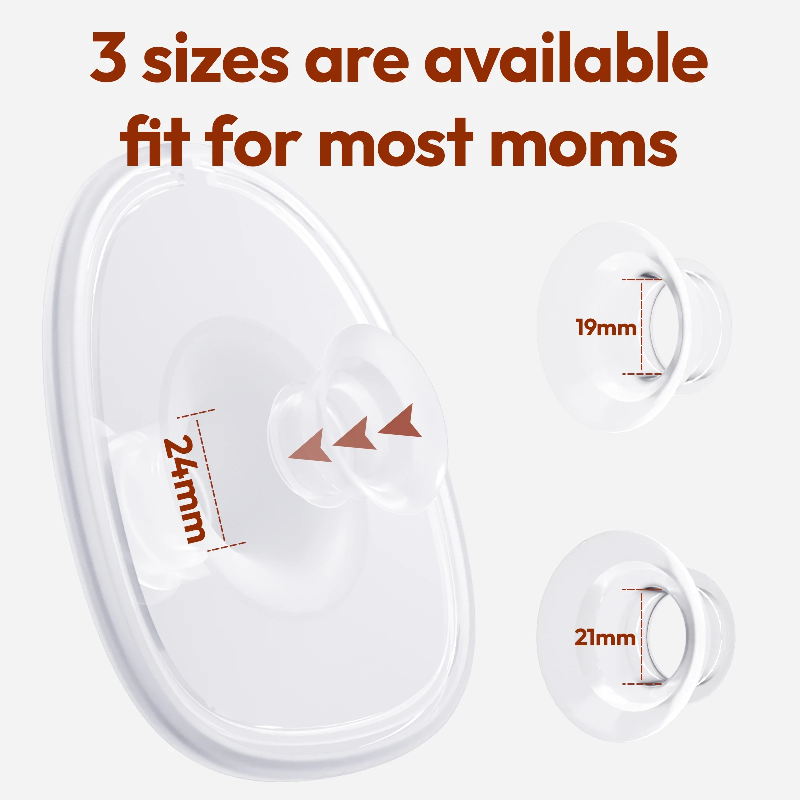 NCVI Wearable Breast Pump, Hands-Free Breast Pump with 4 Modes & 9 Levels, Portable Breast Pump, Low Noise,2 Pack (White)