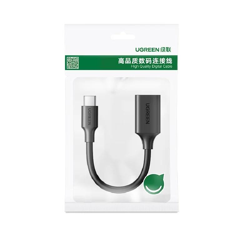 Ugreen 케이블 어댑터 C 타입-USB OTG, 샤오 Mi5 넥서스 5X 6P 충전기 데이터 맥북 구글 라인용