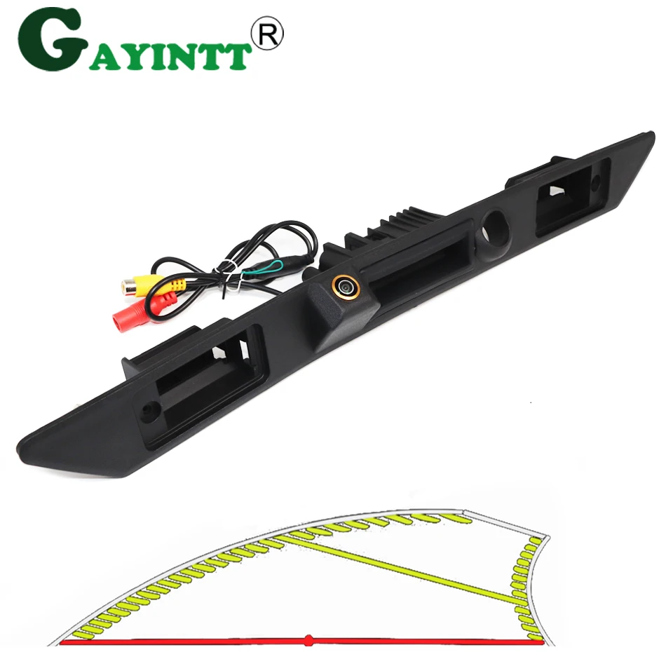 

GAYINTT 170 Degree Car Trajectory track line Special Vehicle Rear View Camera for Audi A3 A4 A5 A6 B6 A6L S6 B7 A8 A8L