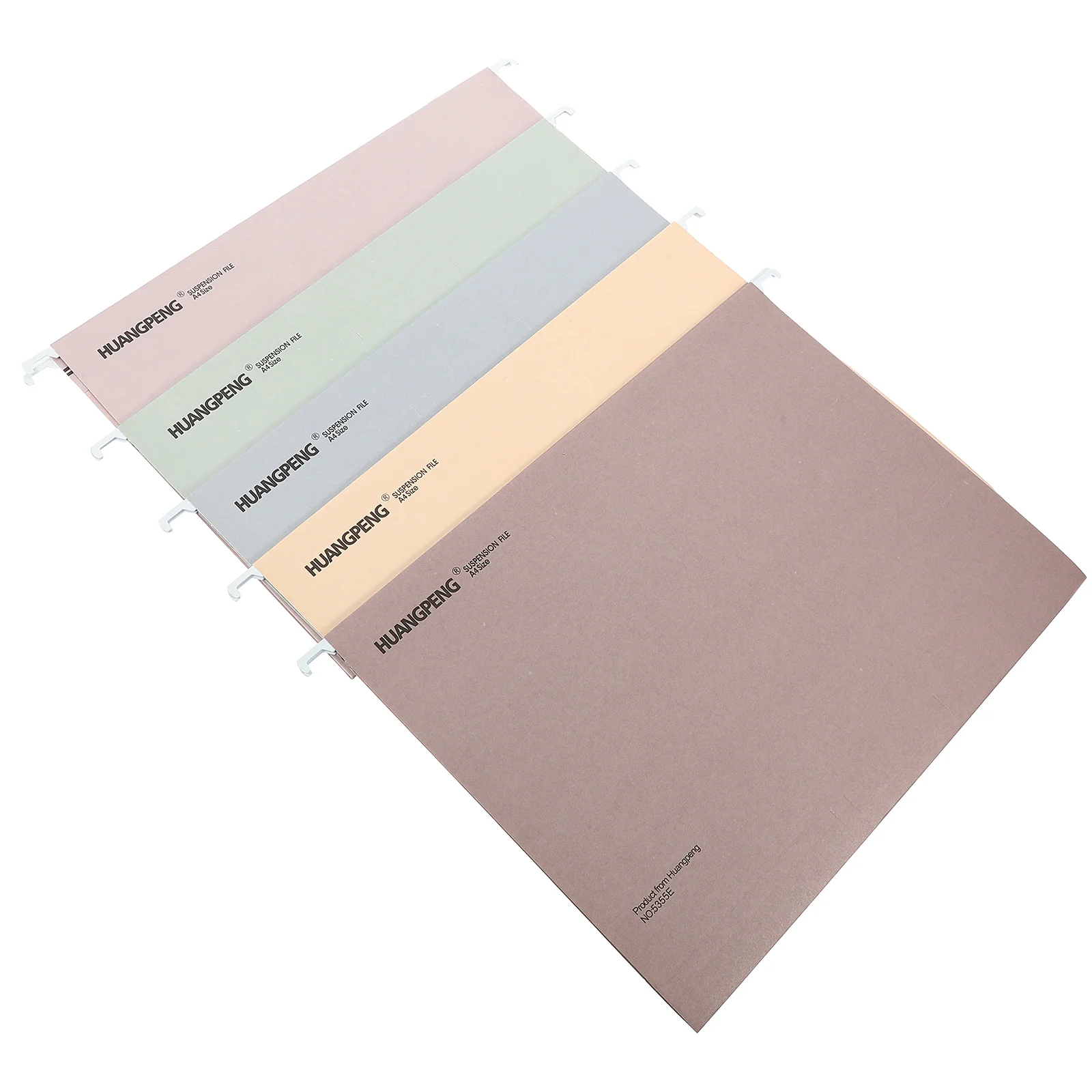 5 Pcs Folder Anti-fracture File Folders Hanging Desk Modern Portable Receipt Iron Proper Size Convenient