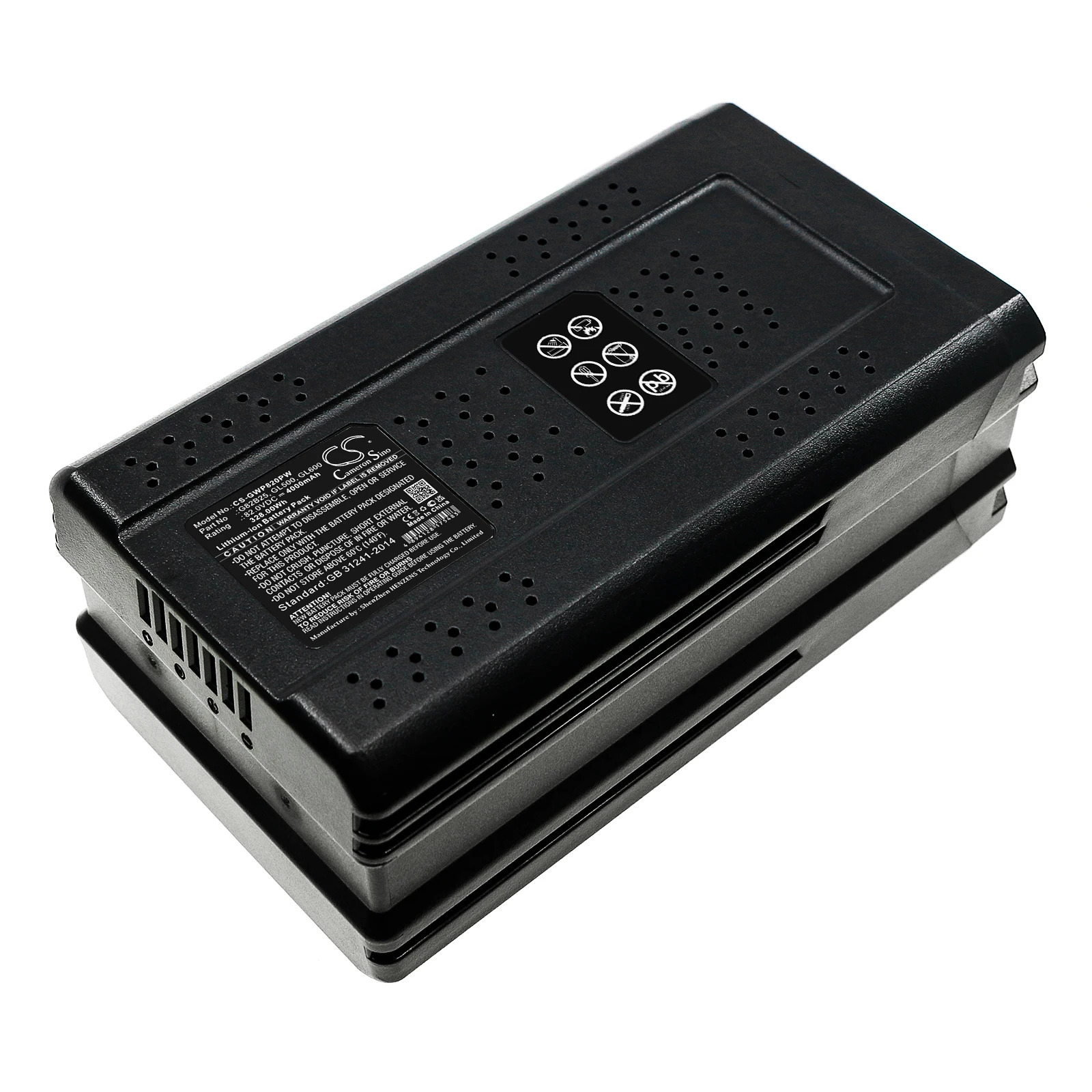 82.0V 4000mAh Battery G82B25 GL500 GL600 GL400 GL250 GL900 for GreenWorks GC82BC GC82CS GC82LM46 GC82PS GMS210 GM210 PC82ST