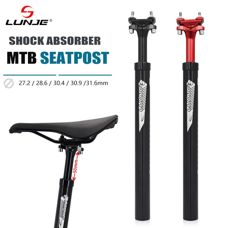 

Bicycle Seatpost Shock Absorber Suspension Dropper 27.2/30.9/31.6 Telescopic shock Ultralight MTB Bike Seat TubeBicycle Part