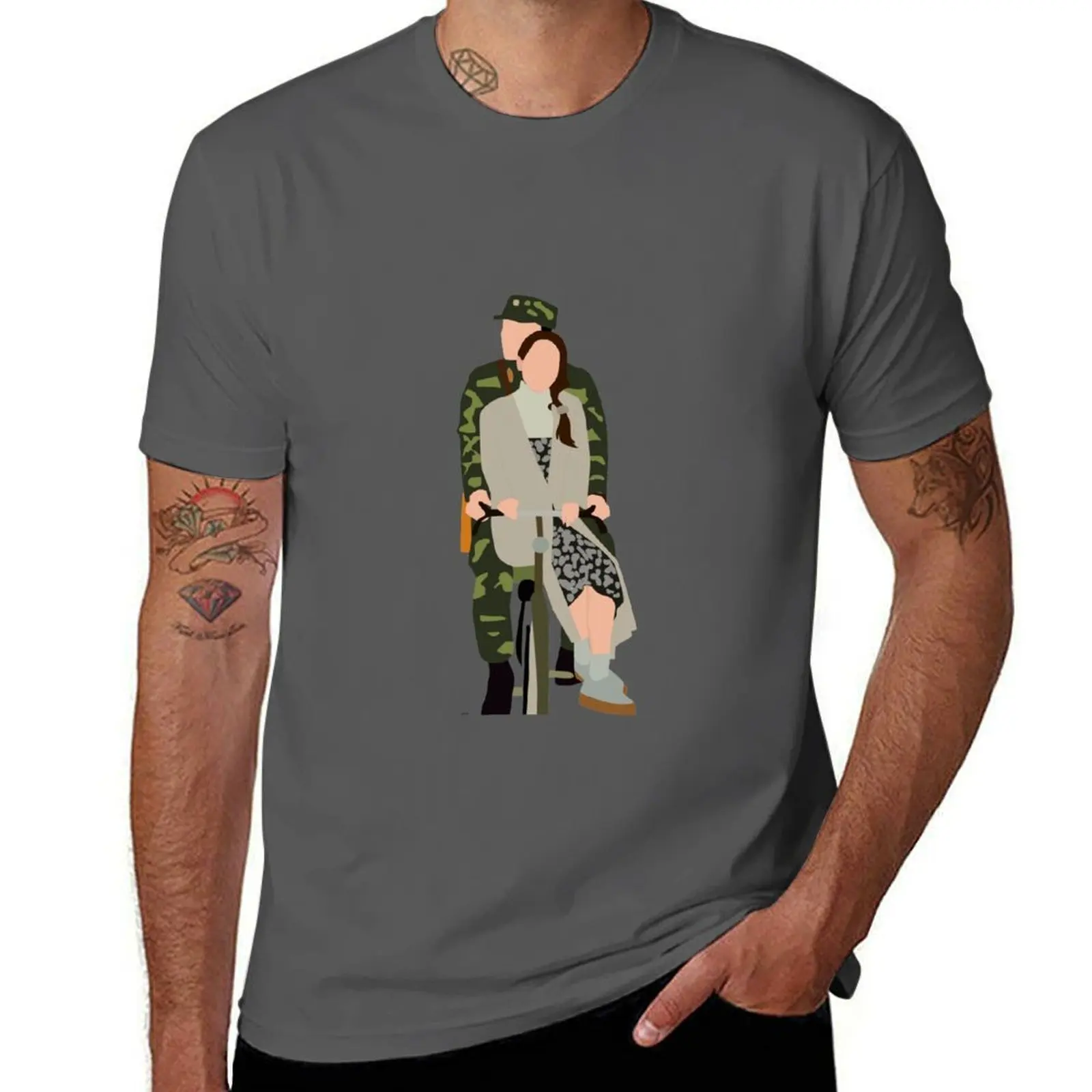 

Crash Landing On You T-Shirt man t shirts for men casual man t shirts graphic T-Shirt