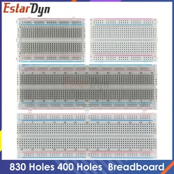 400 Points Breadboard 830 points Breadboard MB-102 Solderless PCB test Board 400 Hole Breadboard MB102 Test Develop DIY