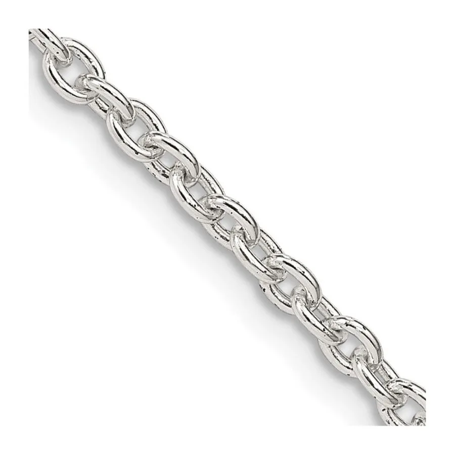 

Sterling Silver 2.75mm Cable Chain