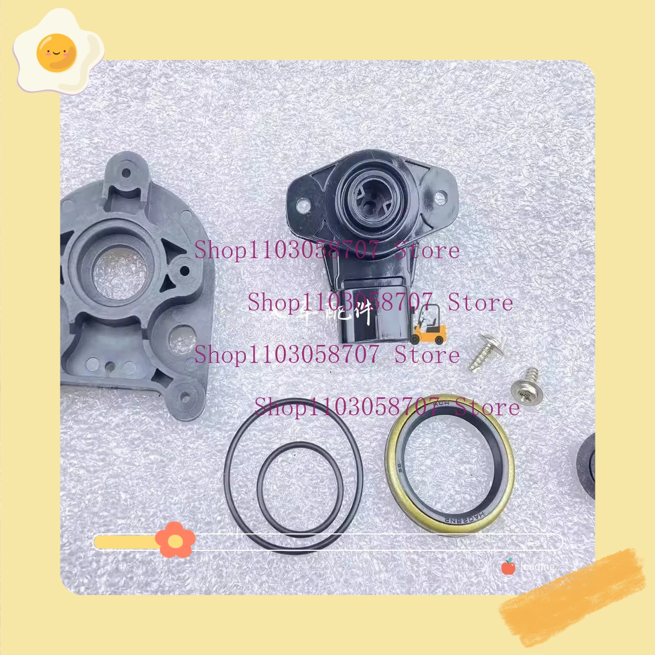For 7F 8F Toyota Forklift Sensor Repair Kit Cover 04438-30050-71 43235-23420-71