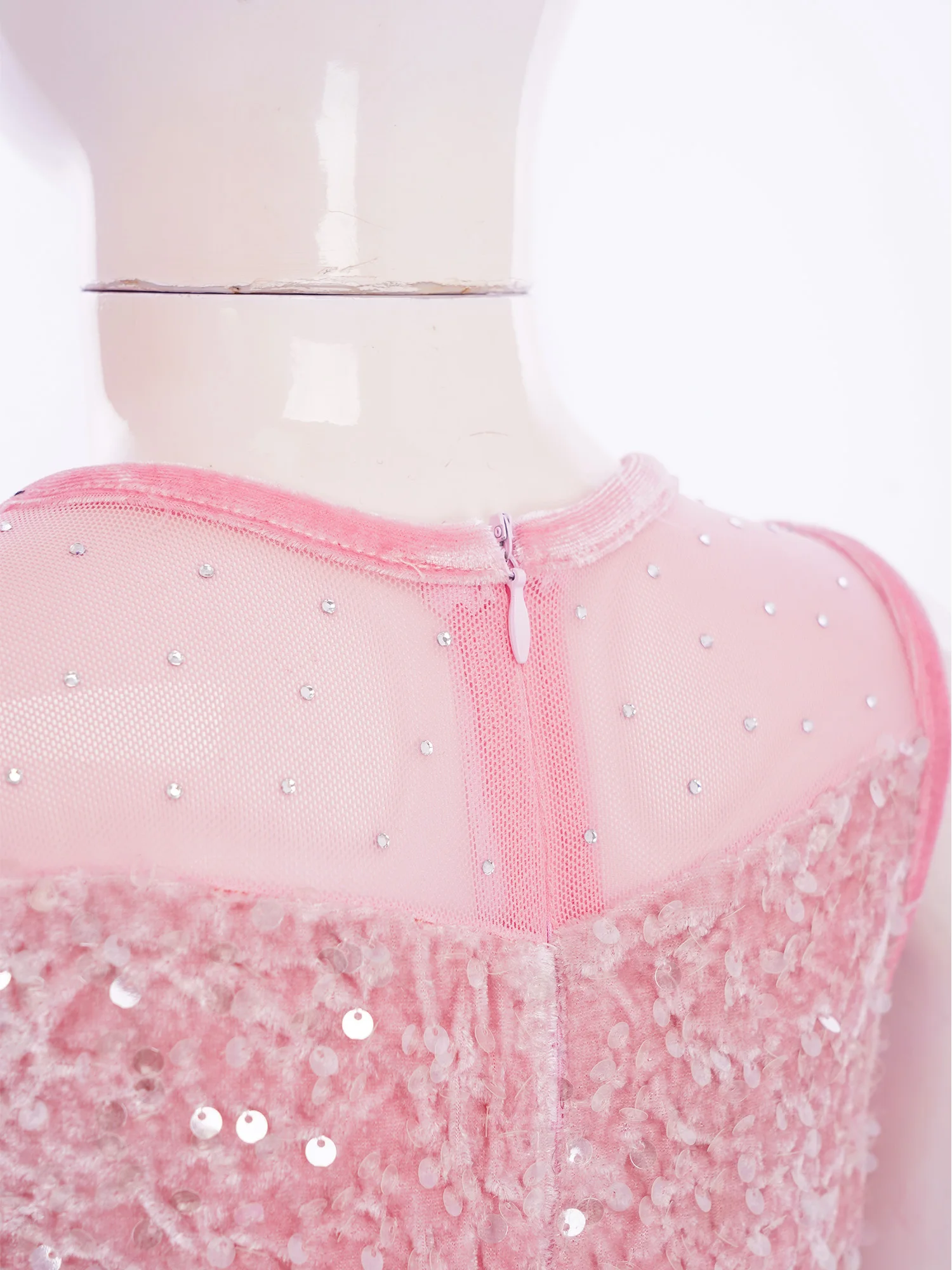 

Kids Girls Ballerina Fairy Prom Party Costume Jazz Cha-cha Skating Dancewear Sequin Feather Tutu Dress Dance Gymnastic Leotards