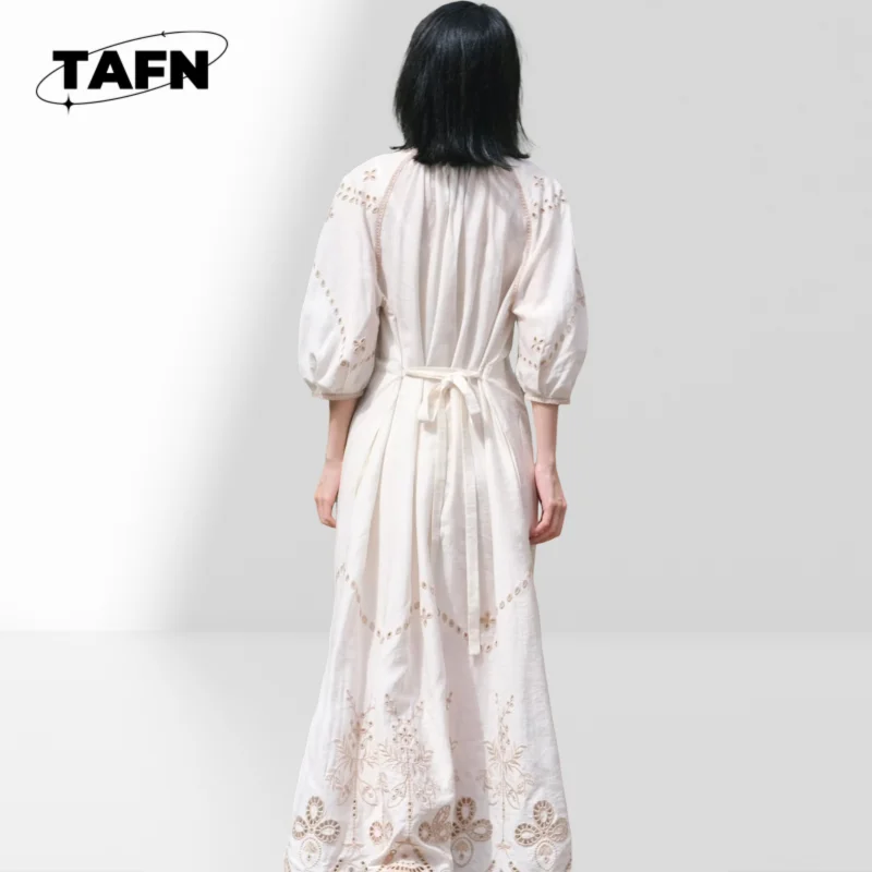 Zomer Boheemse gewaad High Street-jurk Mooi niche-temperament Comfortabel Perfect voor lente- en zomermodeAG1534