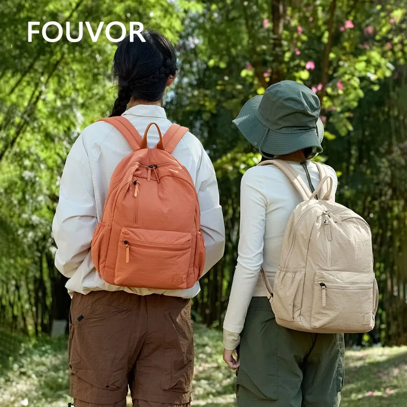 

Fouvor 2026 Minimalist Women Backpack Lightweight Waterproof Outdoor Travel Commuter Stylish Student School Bags 3071-04 3071-16