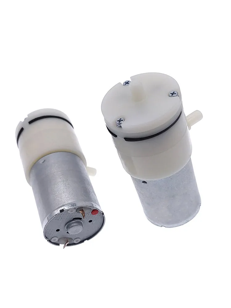 5 sztuk 370 Mini pompa powietrza (3.7 V/6 V/12 V) elektryczny mikro silnik wspomagający próżnię do przyrządu kosmetycznego leczenie medyczne laktator — zdjęcie 2