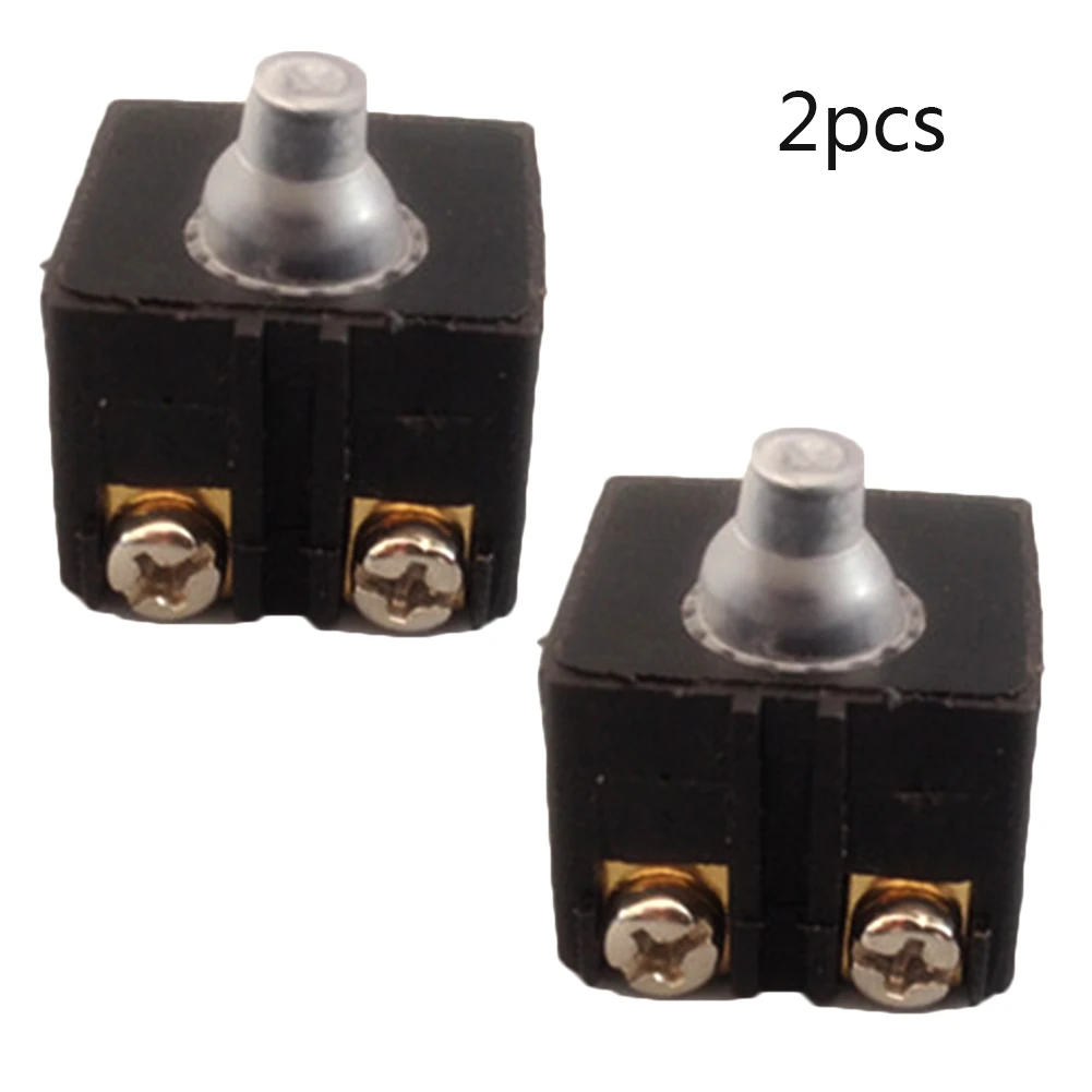 FA2-4/2W Angle Grinder Switch For 100mm Polisher High Quality Parts Plastic & Metal Replacement Black Brand new Hot