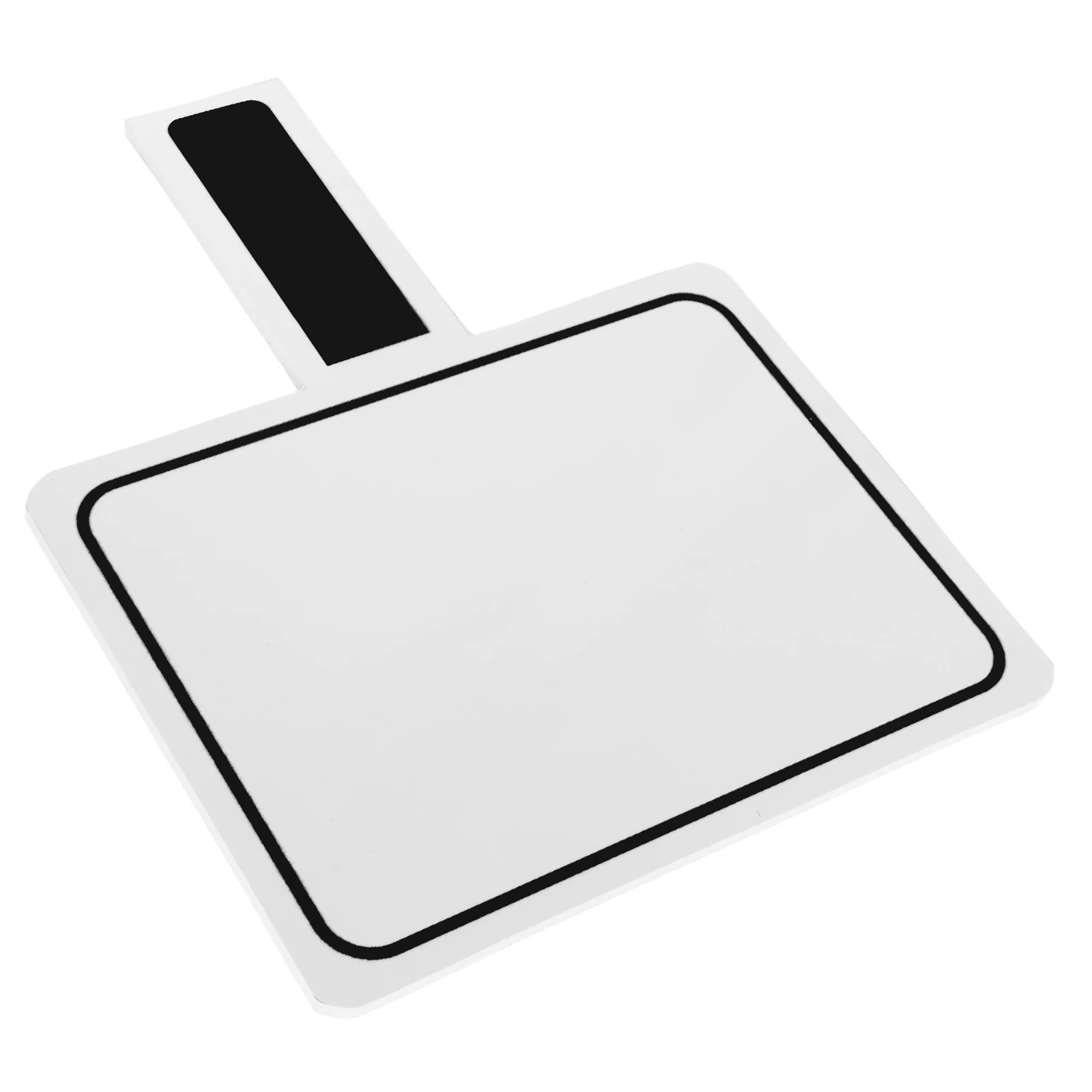 

Double Sided Handheld Dry Erase Board Portable PVC Whiteboard Reusable Classroom Teaching Voting Scoring Game Props