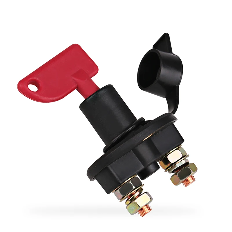 12V/24V Car Cut Off Battery Main Kill Switch Vehicle Battery Power Switch Disconnect Isolator Circuit Breaker Main Switch