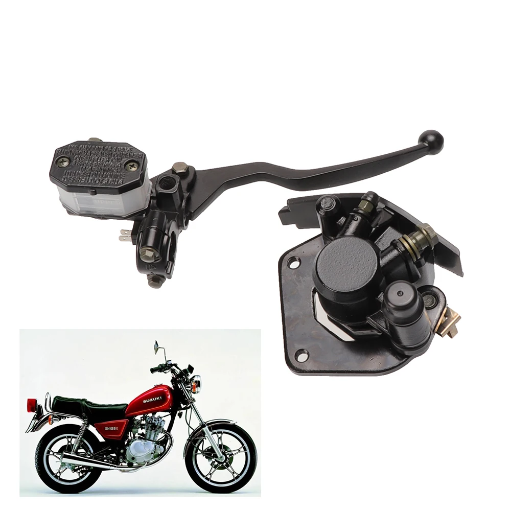 Motocyklowa hydrauliczna pompa hamulcowa Główny uchwyt cylindra Zacisk hamulca tarczowego Do SUZUKI GN125 GS125 125cc Akcesoria motocyklowe