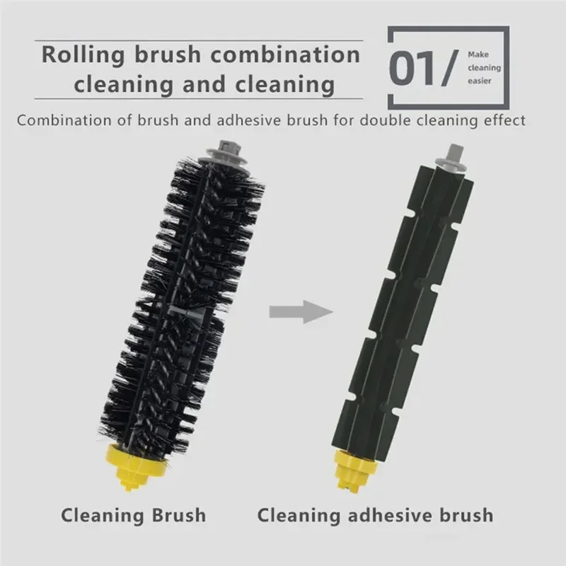 Fit For Irobot Roomba 675 650 690 600 Series Accessories Vacuum Cleaner Main Side Brush
