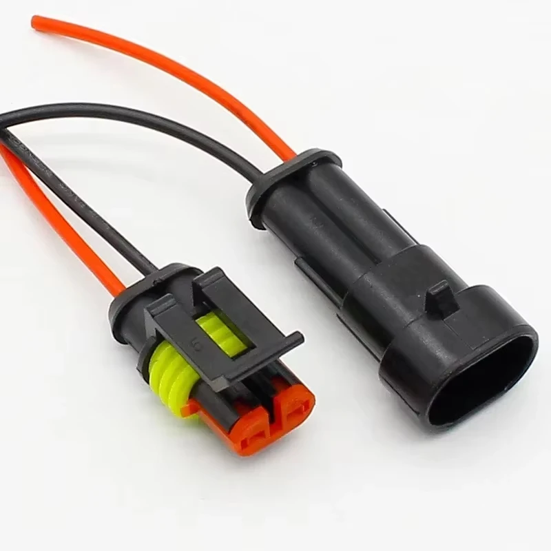 Wasserdichter Kfz-Steckverbinder 1 bis 6-polig, Buchse und Stecker, männlich und weiblich, für Kabel von Auto und Lkw, ideal für sichere Verbindungen, wasserfest, perfekt für Fahrzeuge, Motorräder, Boote und Elektropro – Detail 8