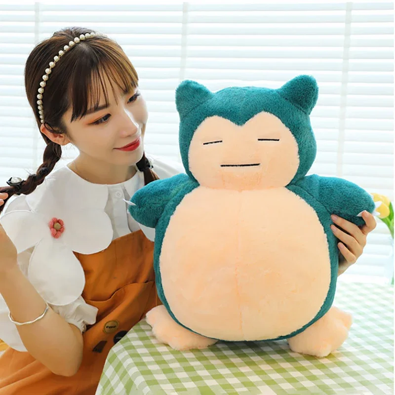 30/60cm Pokemon Anime Snorlax Plush Toys Kawaii Rabbit Stuffed Dolls Pokémon Snorlax Plushie Toy Soft Pillow Gifts for Children