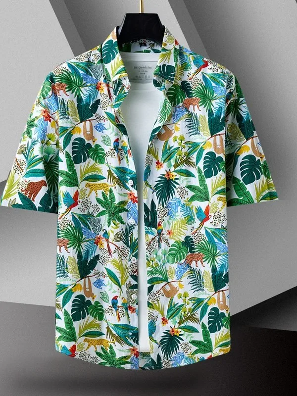 

Воротник с принтом ort Sve Мужской топ irt Ne Design Свободный крой Летняя повседневная одежда Ультра ор Длина Обычная Тонкая