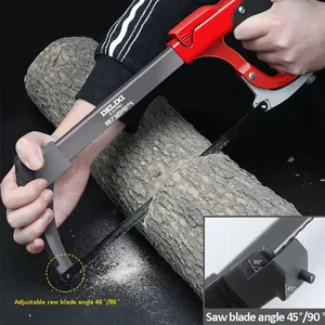 Delixi-Framemill Echara, zwei Serra, Serrot für Metall, Holz, Baum, PVC, Fleisch, scharfen Schneider, 45 °, 90 ° 12 Hauptverkaufskürzung Fleisch Electo Serra - №2