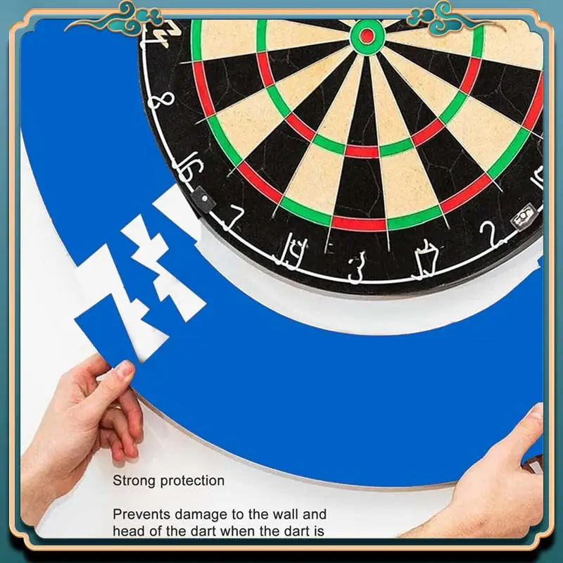 ダーツボードサラウンド壁プロテクター Eva スプライシングダーツボードバックボードサラウンド、壁保護 18 インチダーツボード用使いやすい C