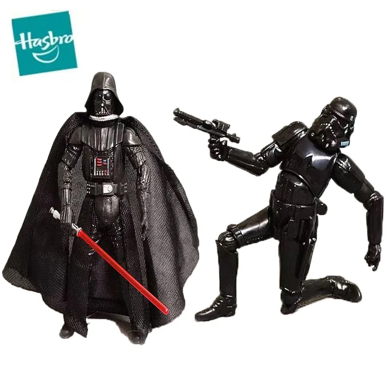 

Hasbro Star Wars Action Figures Collectible Darth Vader Imperial Stormtrooper Joints Movable Model Ornament Kids Toy Accessories
