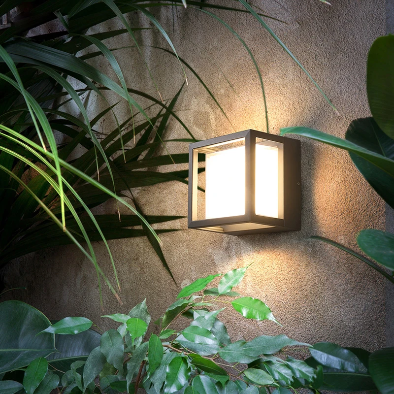 10W SMD LED Outdoor Wall Lamp Waterproof IP65 Garden Light Fixture Wall Lanterns Poolsides Stigmas Floors Lawns Roads Walkway