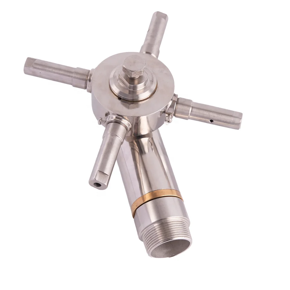 KT-599 360 Degree Industrial Rotary Tank Cleaning Nozzle, Rotary Tank Washing Nozzle, Rotary Ball Tank Cleaning Spray Nozzle