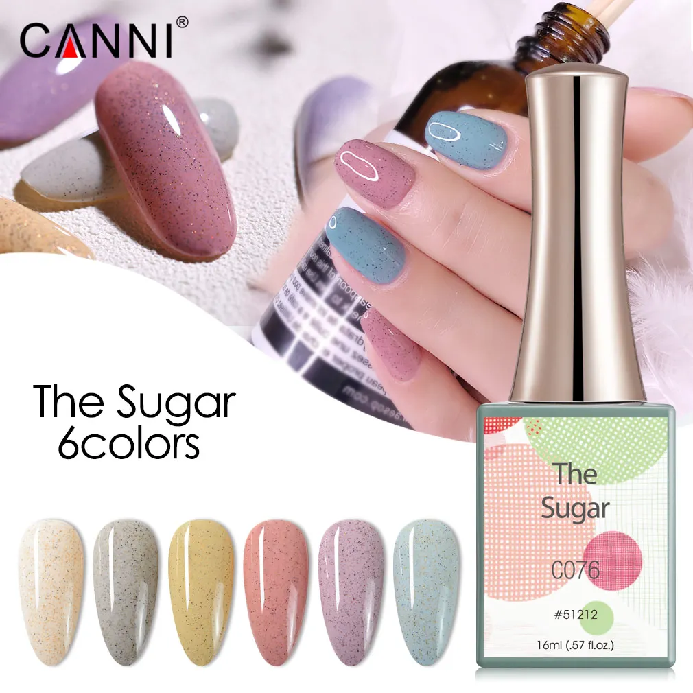18 ml Canni Diamond Long Wear No Wipe Top Coat Peel Off Base Coat Soak Off UV LED UV Gel Nagellack – Detail 18