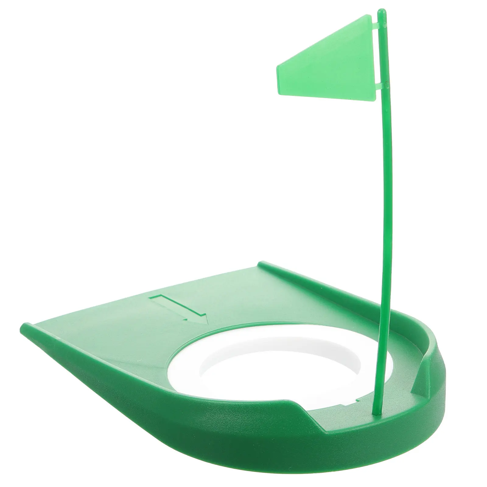 Golf Hole Cup Plastic Putting Cup Regulation Size Practice Putting Hole for Indoor Outdoor Training Golf Enthusiast Gift