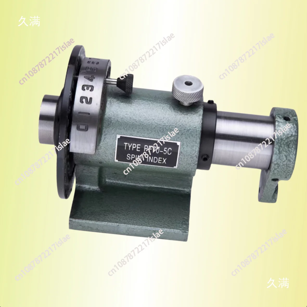 NEW PF70-5C simple indexing head 5C chuck equal split drilling and milling grinder can be connected to 2 3 4 5 inch chuck